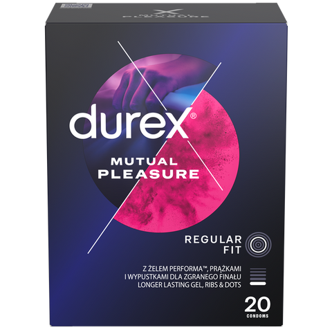 DUREX Mutual Pleasure, prezervatīvi 20 gab.
