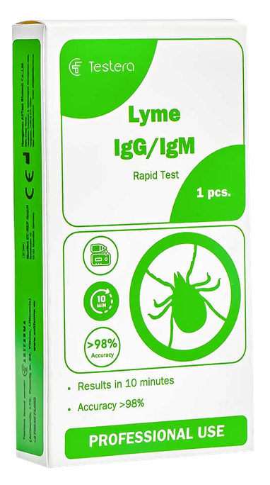 IgG/IgM TESTERA Laima tests, 1 gab.