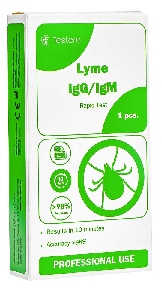 IgG/IgM TESTERA Laima tests, 1 gab.