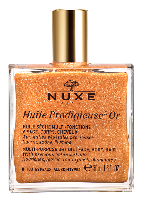 NUXE Huile Prodigieuse OR 50 ml — Spīdīga eļļa