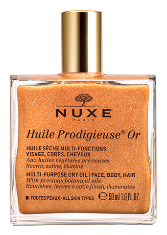 NUXE Huile Prodigieuse OR 50 ml — Spīdīga eļļa