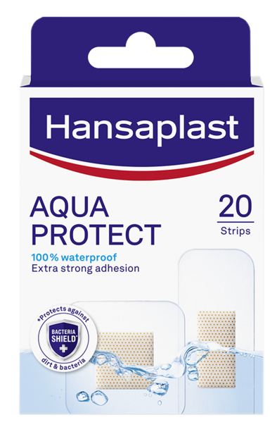 HANSAPLAST Aqua Protect plāksteri, 20 gab.