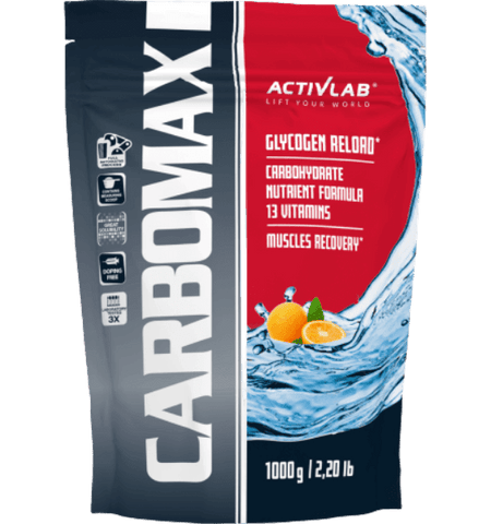 ACTIVLAB CarboMax Dynamic Apelsīnu garšas pulveris, 1000 g