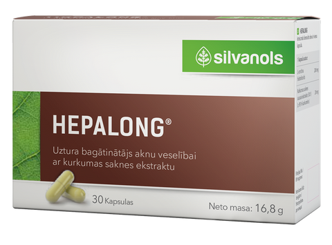 HEPALONG kapsulas aknām, 30 gab.