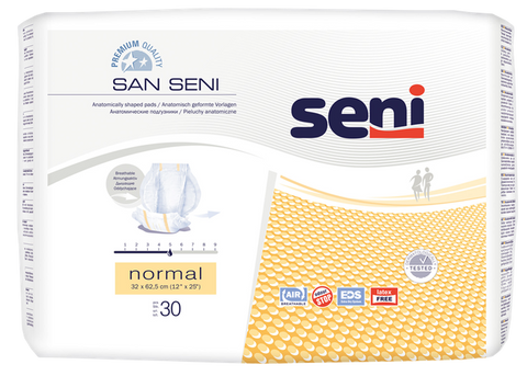 SENI San Normal uroloģiskie ieliktņi 30 gab. - urīnvadu nesaturēšanai