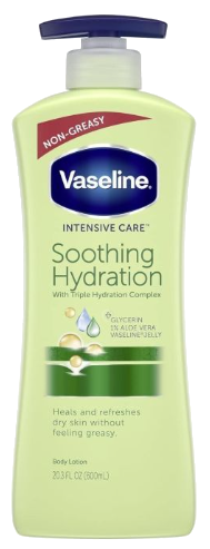 VASELINE ķermeņa pieniņš "Mierīga mitrināšana", 600 ml