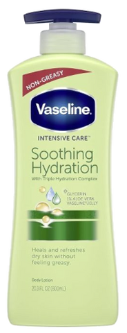 VASELINE ķermeņa pieniņš "Mierīga mitrināšana", 600 ml