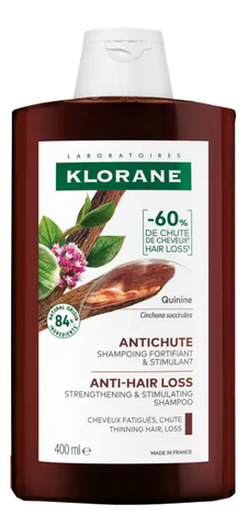 Klorane hinīna stiprinošais šampūns, 200 ml