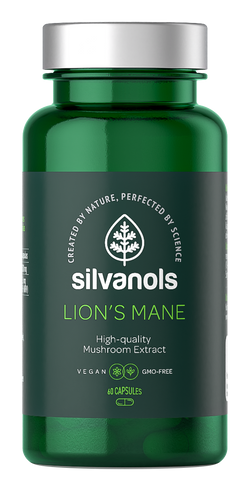 SILVANOLS Ežu dižadatenes 60 kapsulas Lion's Mane