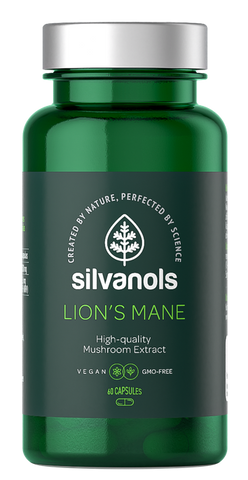 SILVANOLS Ežu dižadatenes 60 kapsulas Lion's Mane