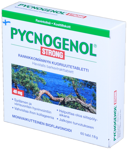 PYCNOGENOL Strong tabletes 40 mg - 60 gab.