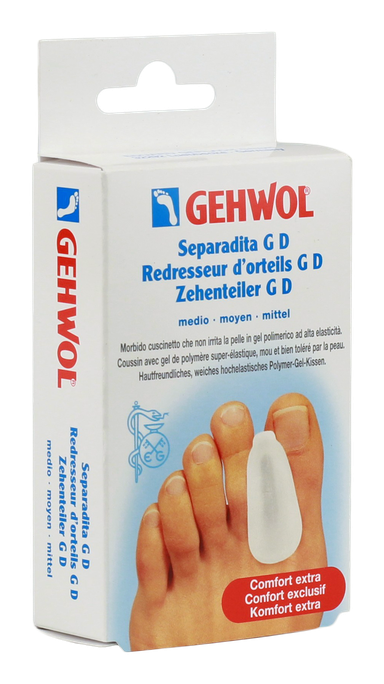 GEHWOL P-Gel pirkstu starplikas GD, 3 gabi