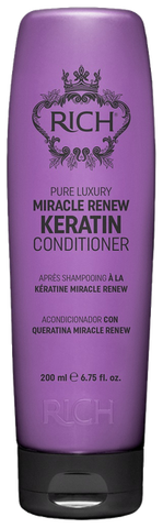 RICH Pure Luxury Keratin Miracle Renew matu kondicionieris, 200 ml