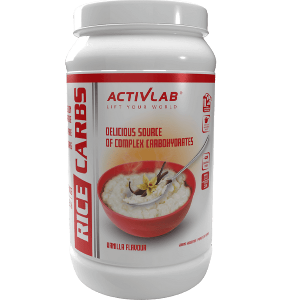 ACTIVLAB Rīsu ogļhidrāti ar vaniļas garšu, 1 kg