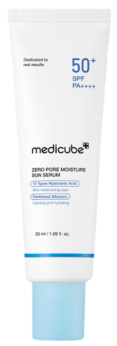 MEDICUBE Zero Pore mitrinošs saules serums SPF 50+, 50 ml