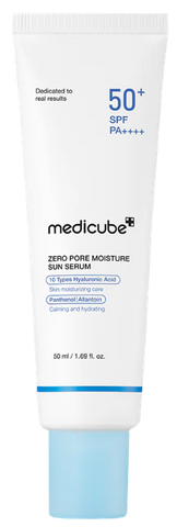 MEDICUBE Zero Pore mitrinošs saules serums SPF 50+, 50 ml