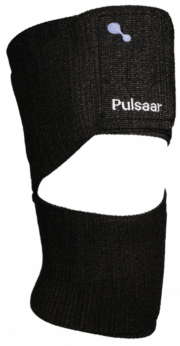 PULSAAR Elastīga Melna Kompresijas Bandāža, 1 gab.