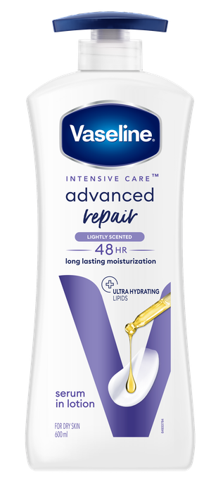 VASELINE Advanced Repair ķermeņa losjons, 600 ml
