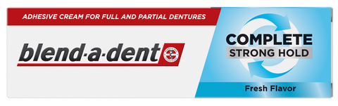 BLEND-A-DENT Complete Strong Hold Fresh Flavor zobu protēžu fiksācijas krēms, 47 g