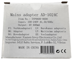 MICROLIFE AD-1024C tīkla adapteris, 1 vienība