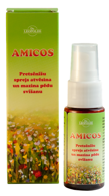 AMICOS ādas dezinfekcijas šķīdums 20 ml