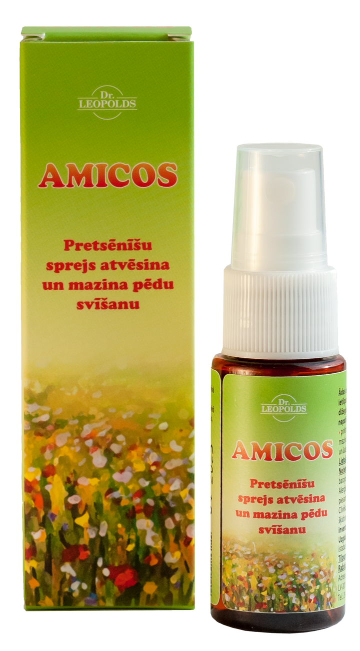 AMICOS ādas dezinfekcijas šķīdums 20 ml