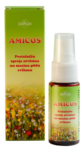 AMICOS ādas dezinfekcijas šķīdums 20 ml