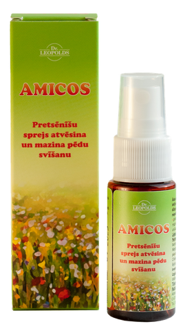 AMICOS ādas dezinfekcijas šķīdums 20 ml
