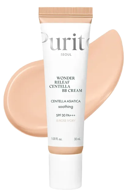 PURITO Centella BB Krēms Wonder Releaf #15 Rose Ivory ar SPF30