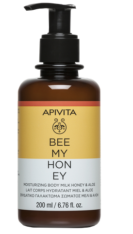 APIVITA Bee My Honey - ķermeņa pieniņš (200 ml)