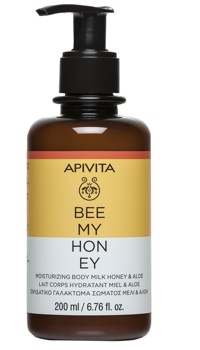 APIVITA Bee My Honey - ķermeņa pieniņš (200 ml)