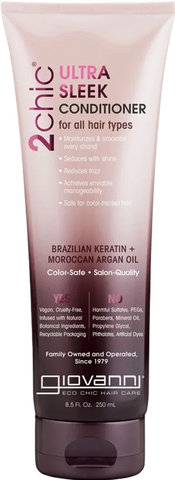 GIOVANNI 2chic matu kondicionieris Ultra Sleek, 250 ml