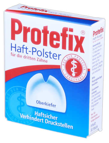 PROTEFIX Half-Polster OK - augšžokļa protēžu fiksators, 30 gab.