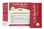 BIOFARMACIJA pulveris Ca+K+Mg+Zn ar vit.D3 un vilkābeli - 14 gab.