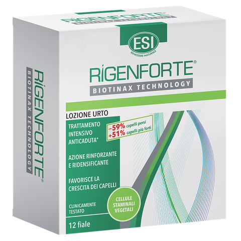 ESI Rigenforte intensīvs matu losjons 10 ml, 12 flakoņi