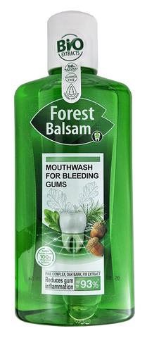 Ozola un baltegles mutes skalojamais līdzeklis FOREST BALM, 500 ml smaganu aizsardzībai