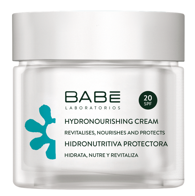 BABE SPF 20 ādas mitrinošais un barojošais sejas krēms, 50 ml