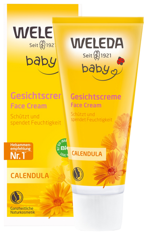 WELEDA Zīdaiņu sejas krēms ar kliņģerīti, 50 ml
