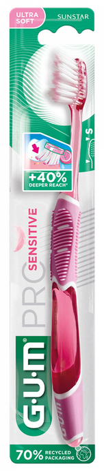 GUM Pro Sensitive zobu birste, viena gab.