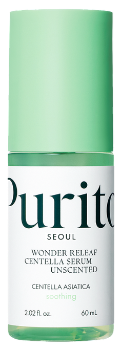 PURITO Centella Unscented serums bez aromāta, 60 ml Wonder Releaf