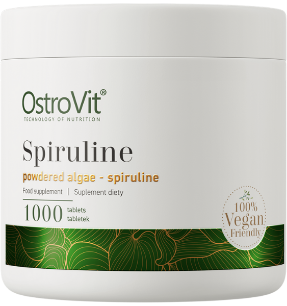OSTROVIT VEGE Spirulīnas tabletes 1000 gab.