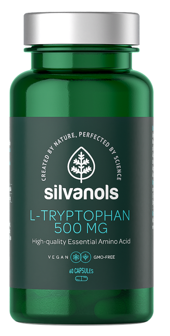 SILVANOLS L-Triptofāns 500 mg — 60 kapsulas
