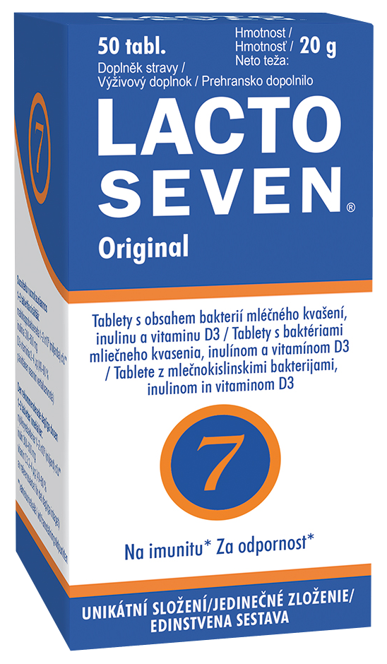 LACTO SEVEN Original, 50 tabletes