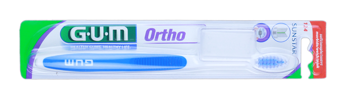 GUM zobārstniecības birste ortodontiem, 1 gab.