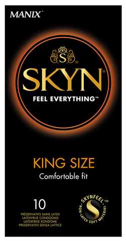 King Size SKYN prezervatīvi, 10 vienības