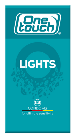 Prezervatīvi ONE TOUCH Lights 12 gab.