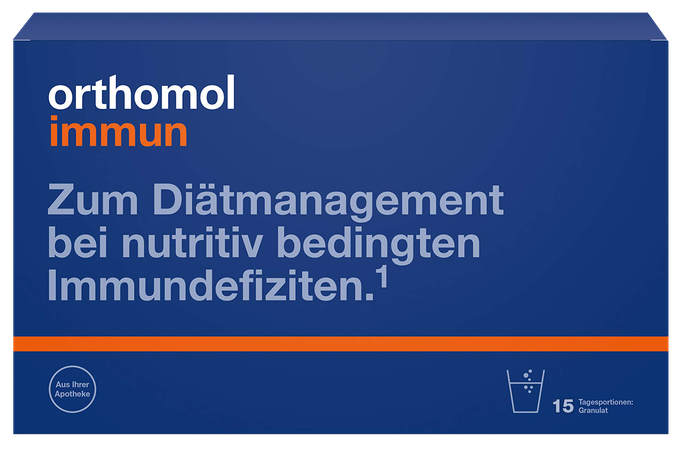 ORTHOMOL Immun - 15 paciņu komplekts imūnsistēmai