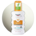 EUCERIN Sun Kids Sensitive Protect 200 ml - izsmidzināms saules aizsarglīdzeklis ar SPF 50+