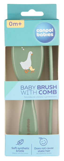 CANPOL BABIES Birste Un Ķemme 0m+, 1 gab.