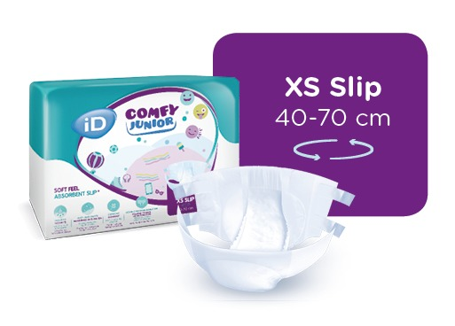 ID Comfy Junior XS autiņbiksītes Slip 14 gab., 40-70 cm